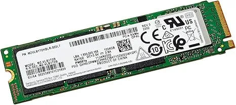 SAMSUNG MZVLB1T0HBLR-000L2 Samsung Samsung PM9A1 V-NAND V5 M.2 Nvme - 2280 1024GB